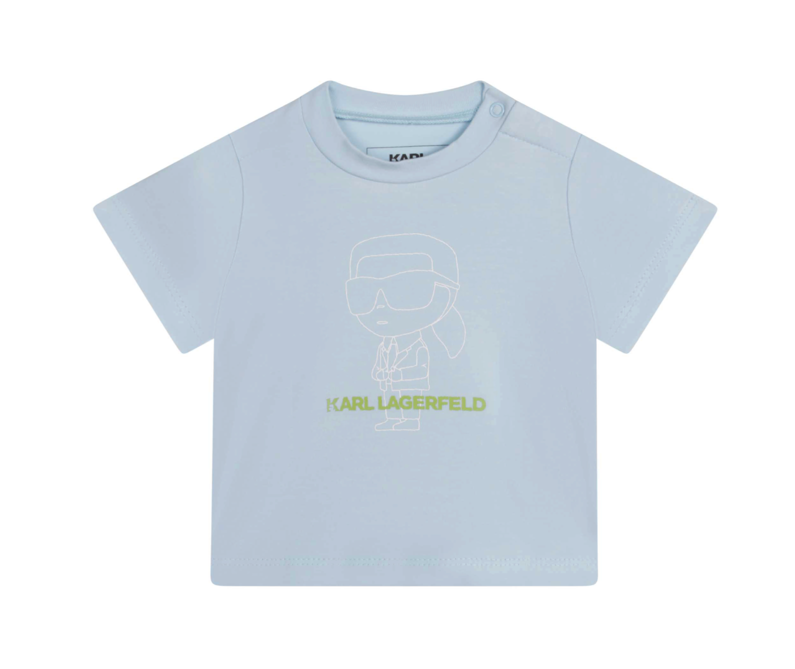KARL LAGERFELD - Blaues T-Shirt - 18 Monate