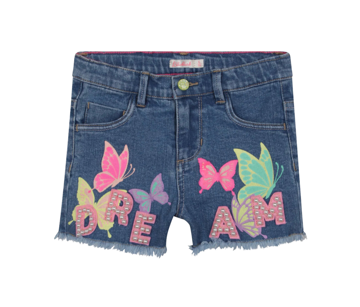 BILLIE BLUSH - Gemusterte Jeansshorts - 4 Jahre