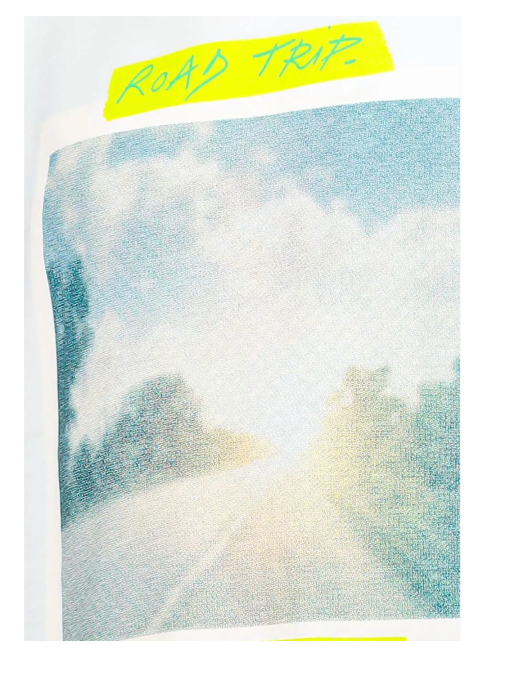 BONPOINT - T shirt blanc « Road Trip » - 6 ans