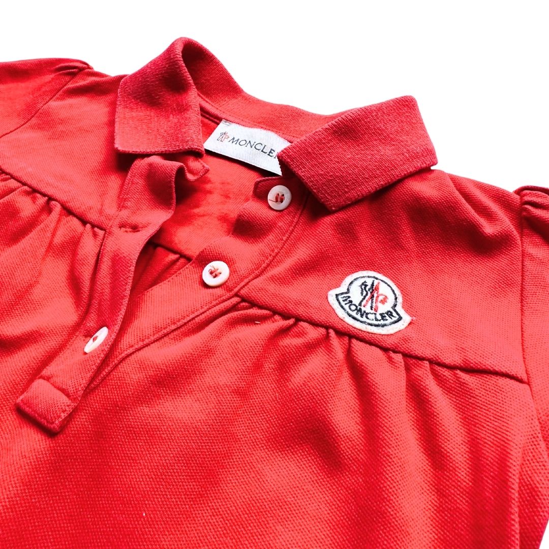 MONCLER - Combinaison rouge - 12 mois