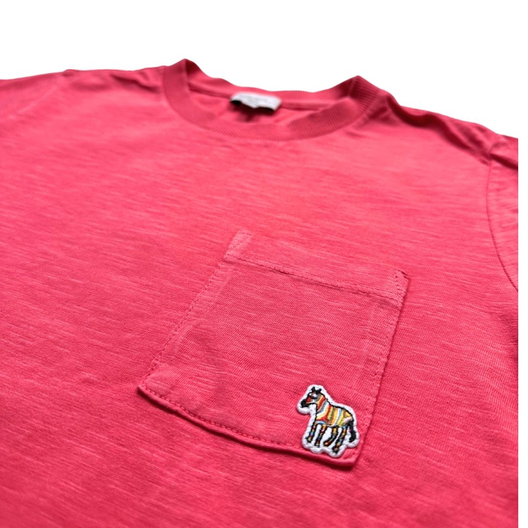 PAUL SMITH - T-shirt rose - 8 ans