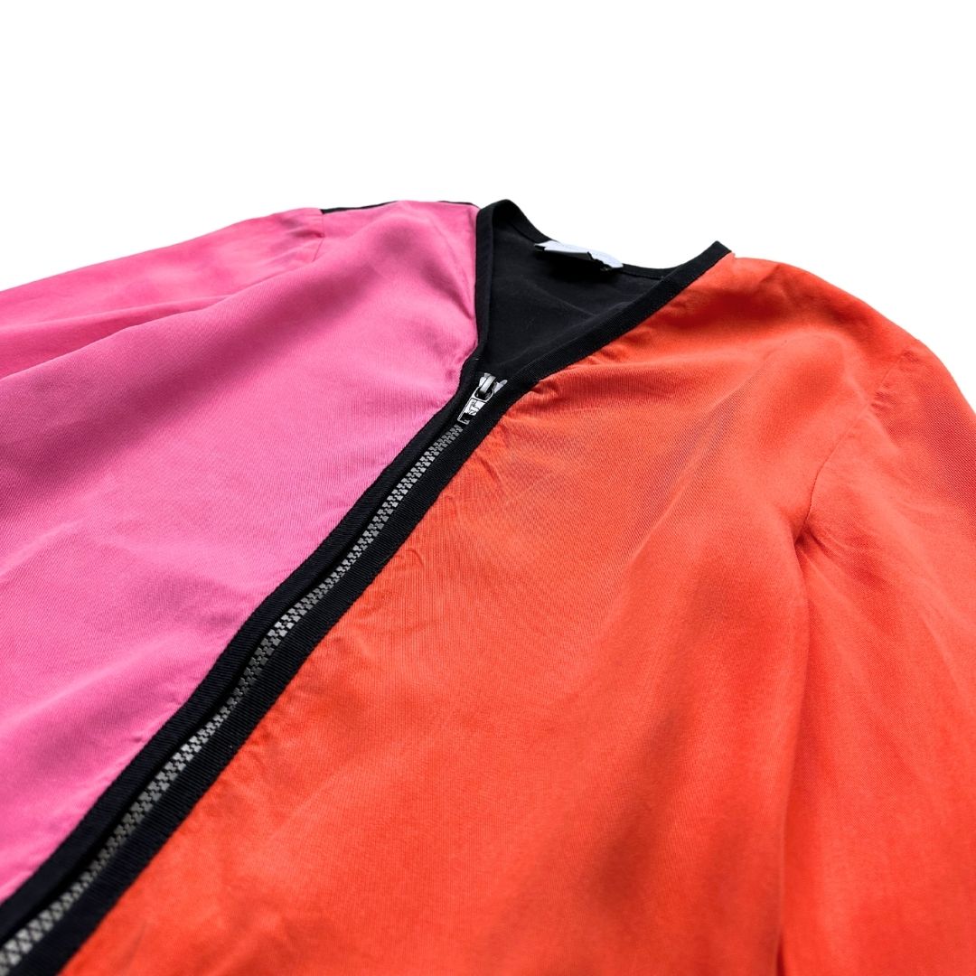 STELLA MCCARTNEY - Robe rose, orange, verte et noire - 10 ans