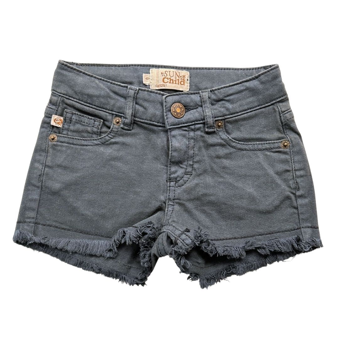 SUNCHILD - Black denim shorts - 4 years