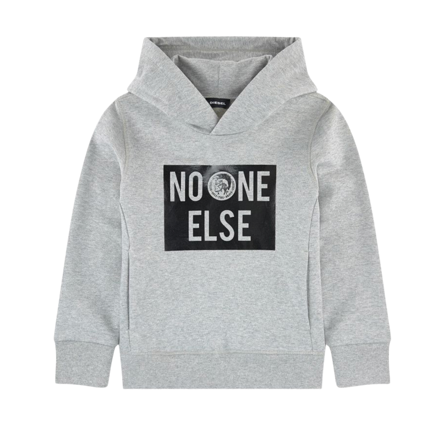 DIESEL - Grey "No one else" hoodie - 8 years