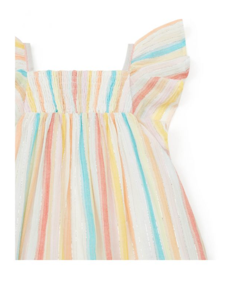 BONTON - Robe rayée en coton - 6 ans