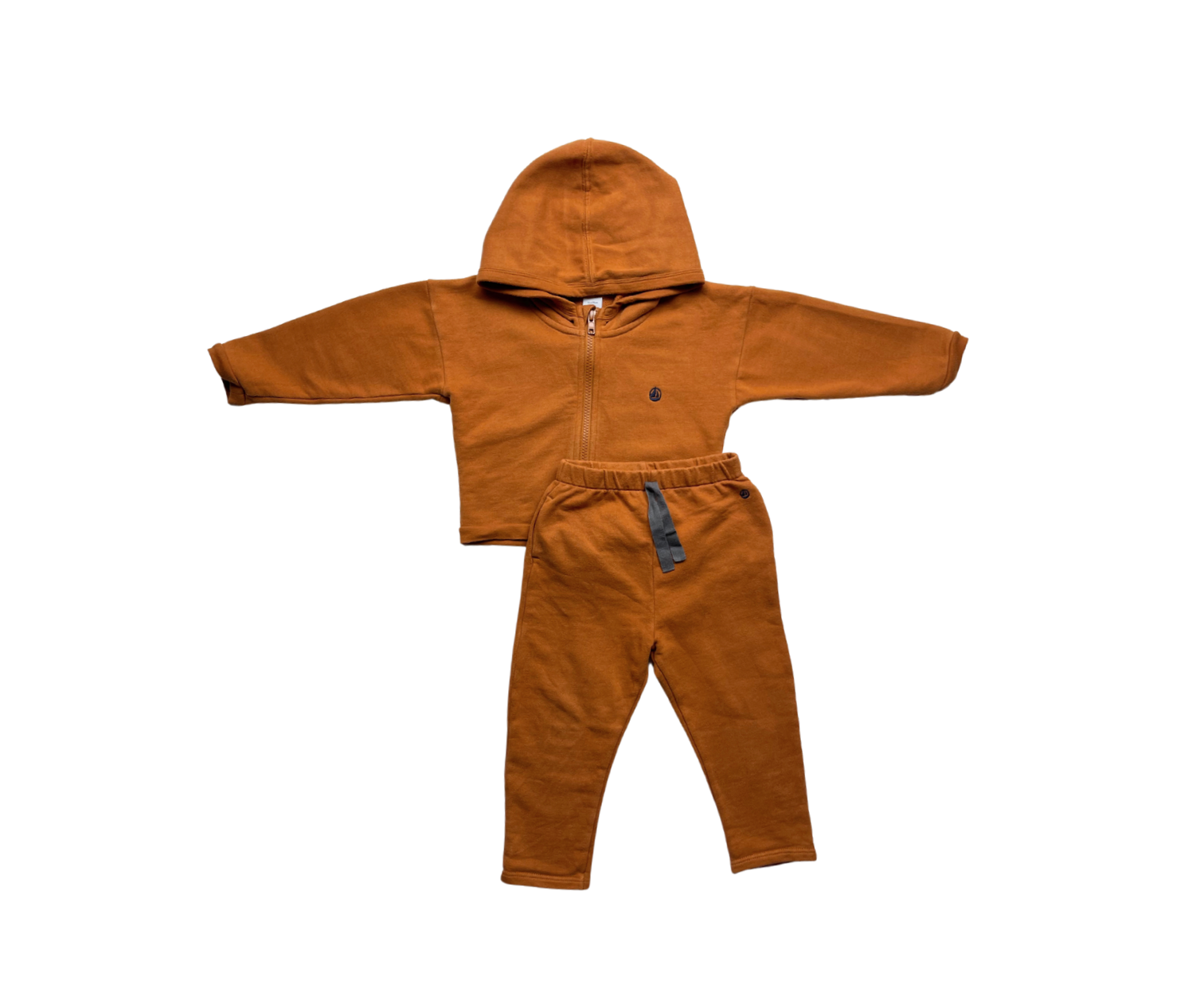 PETIT BOAT - Rust tracksuit - 3 years