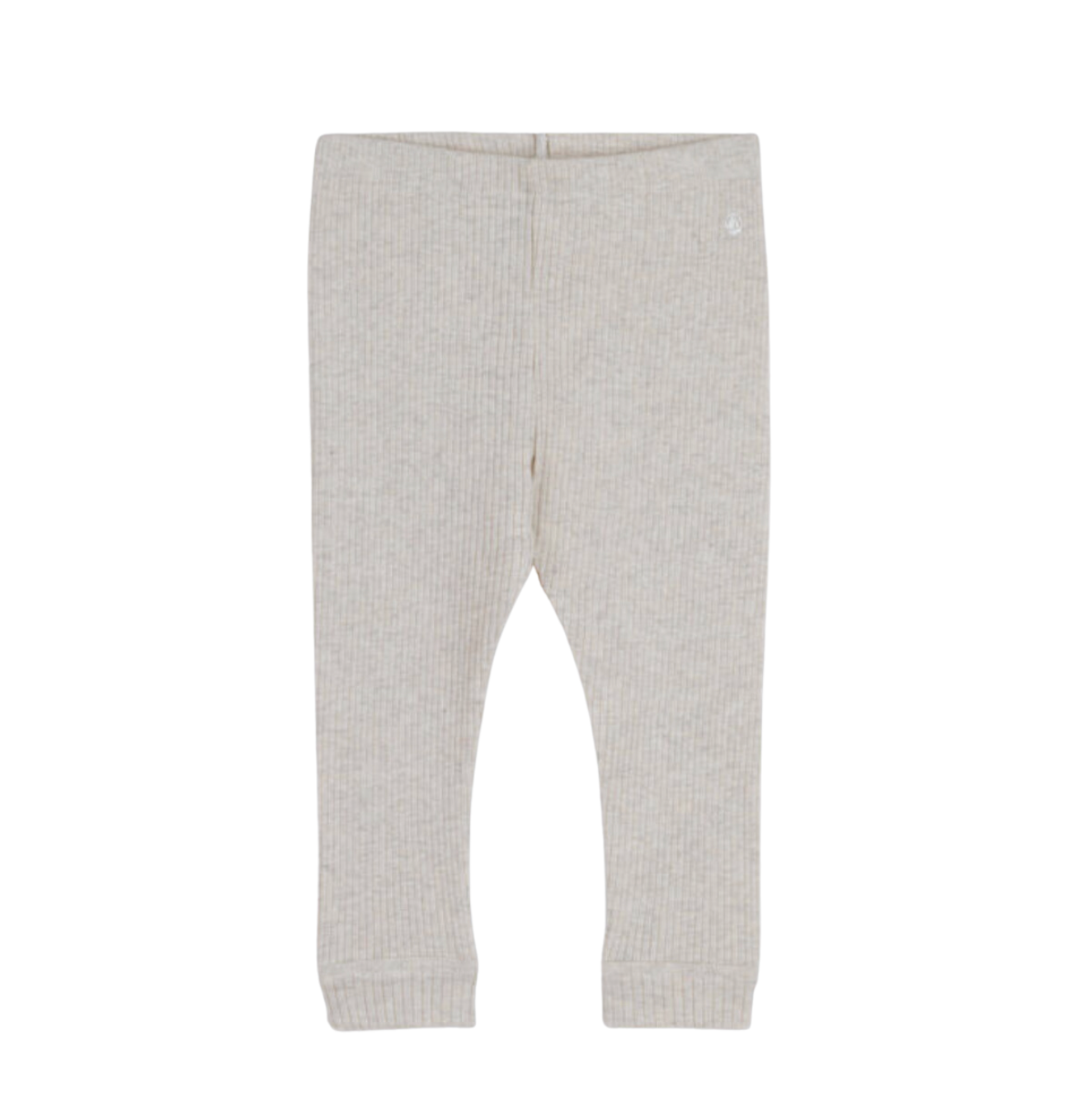 PETIT BATEAU - Ribbed cotton leggings - 3 years
