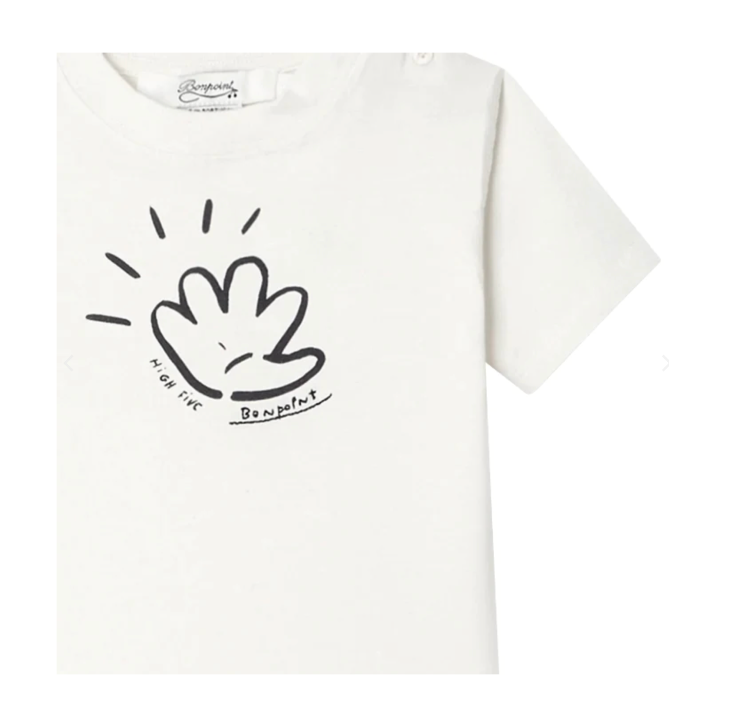BONPOINT - “High Five Bonpoint” T-shirt - 3 years