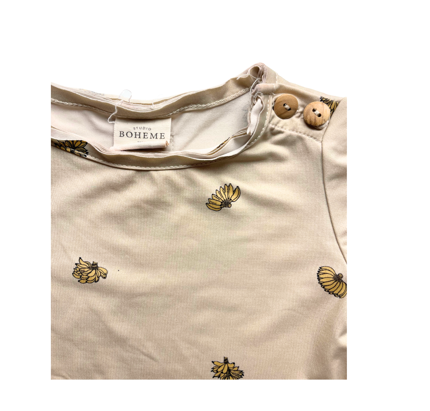 STUDIO BOHEME - T-Shirt mit UV-Schutz und Bananenmuster - 2 Jahre
