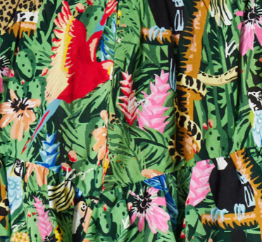 KENZO - Ensemble t shirt short tropical jungle - 2 ans