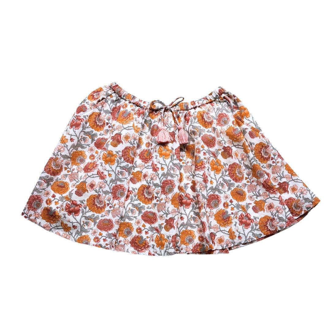 LOUISE MISHA - Jupe à fleurs - 7 ans
