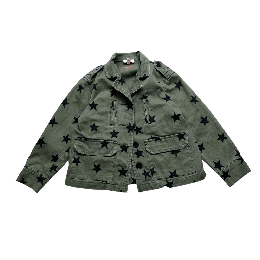 ZEF - Veste kaki avec étoiles - 4 ans