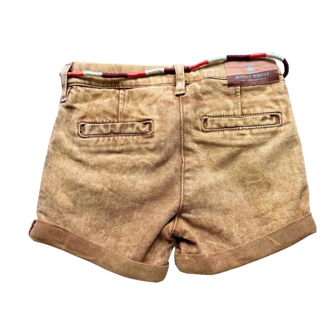 SCOTCH R'BELLE - Short marron avec imprimés - 4 ans