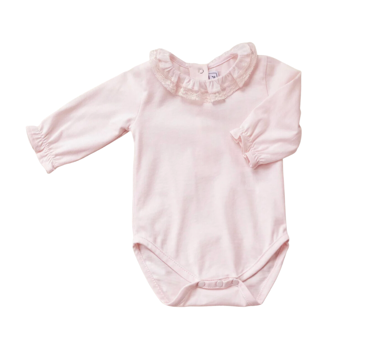 TARTINE & CHOCOLAT - Lot de deux bodies col dentelle - 18 mois