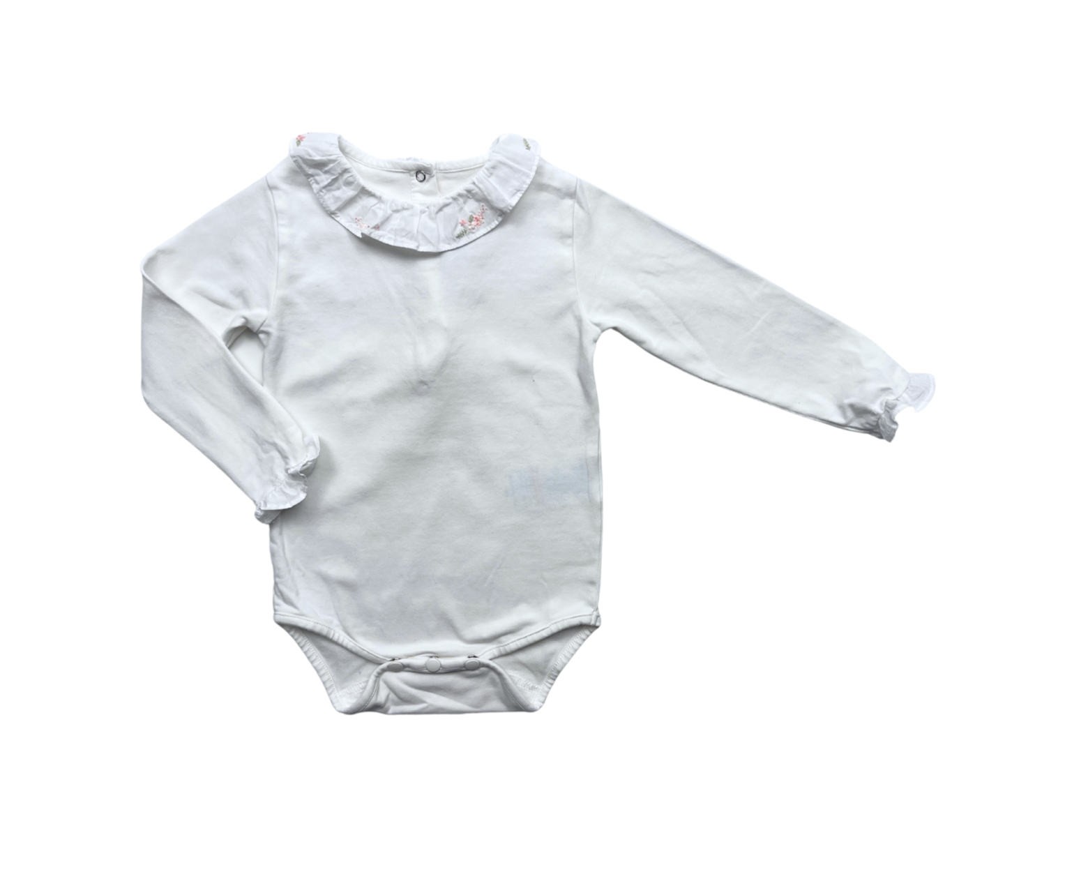 TARTINE & CHOCOLAT - Body mit besticktem Kragen - 18 Monate