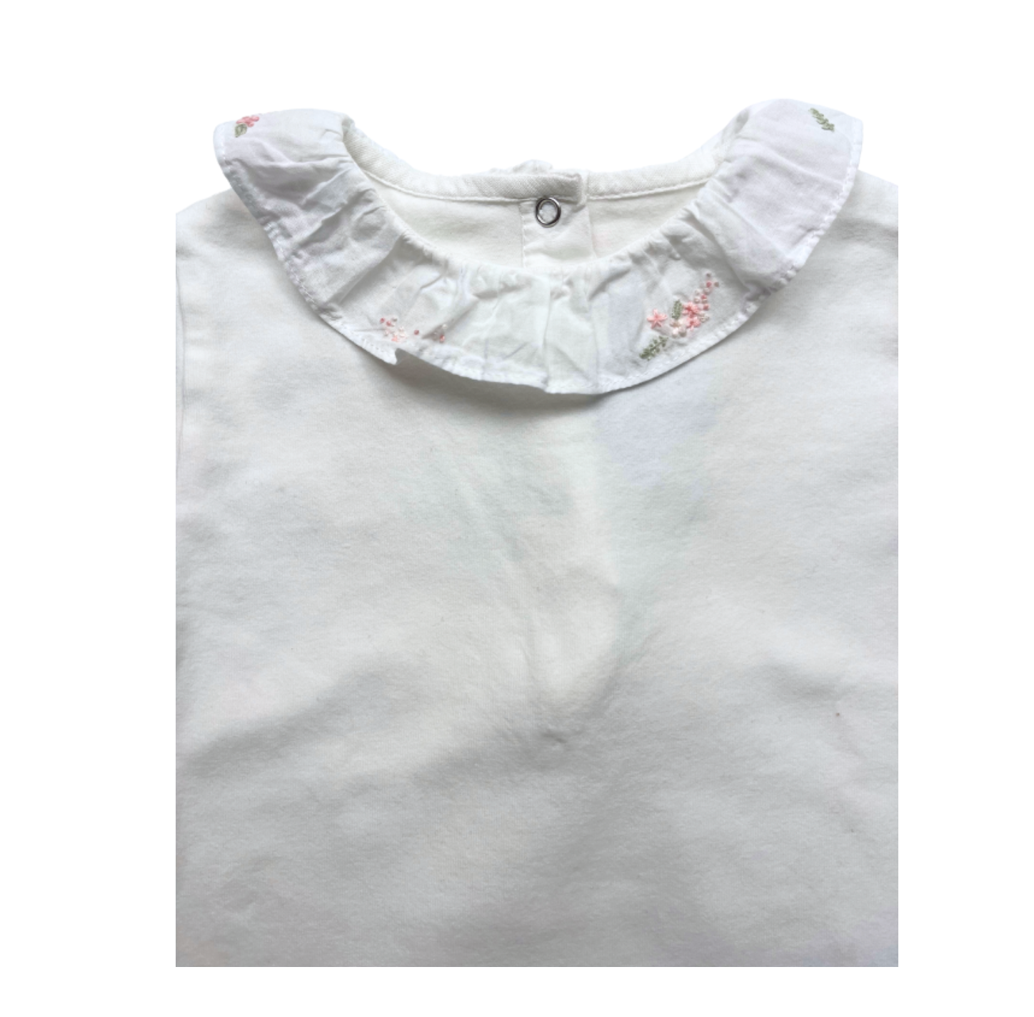 TARTINE & CHOCOLAT - Body mit besticktem Kragen - 18 Monate