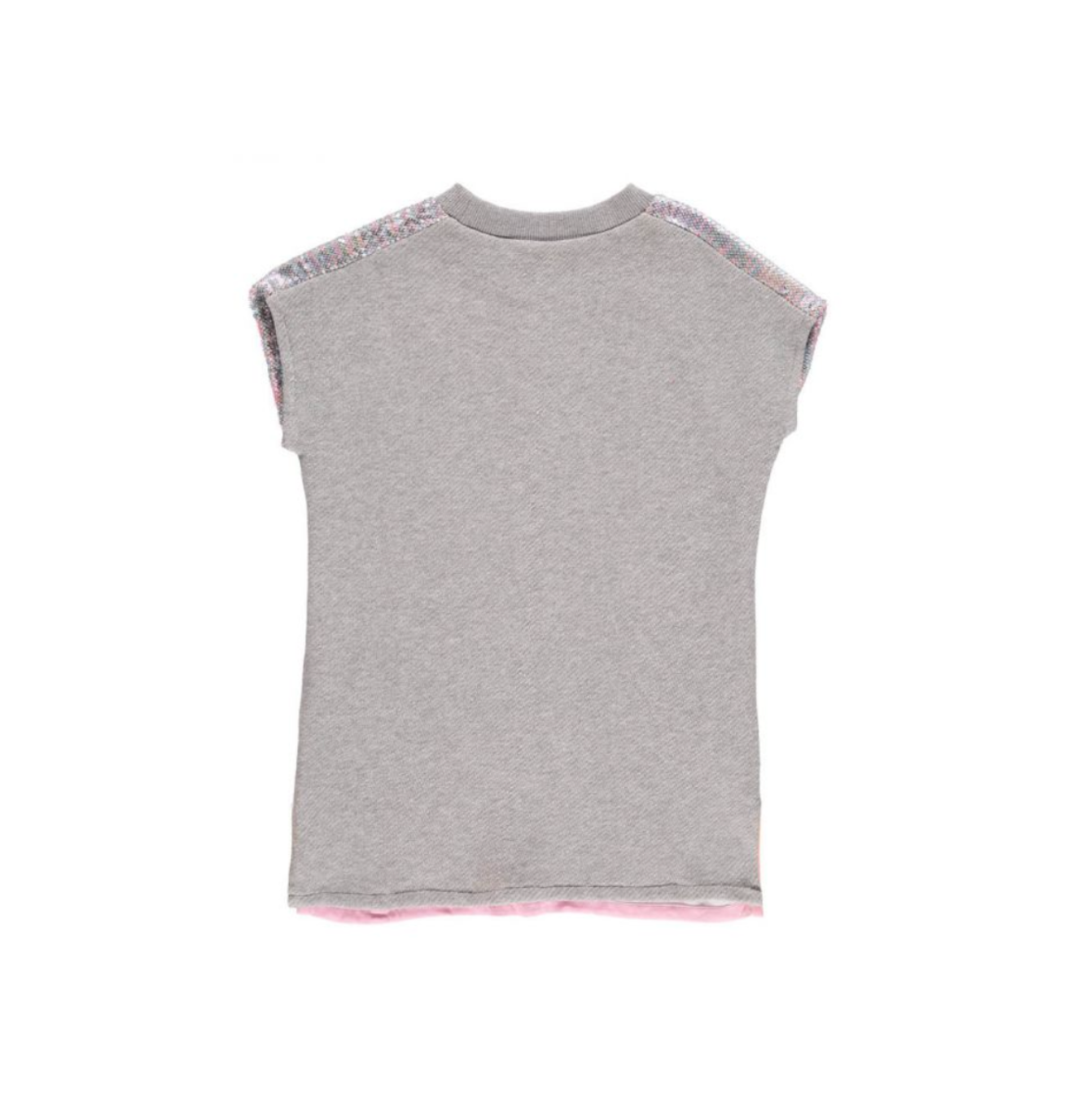 ANNE KURRIS - Robe bi-matière motif éléphants - 4 ans