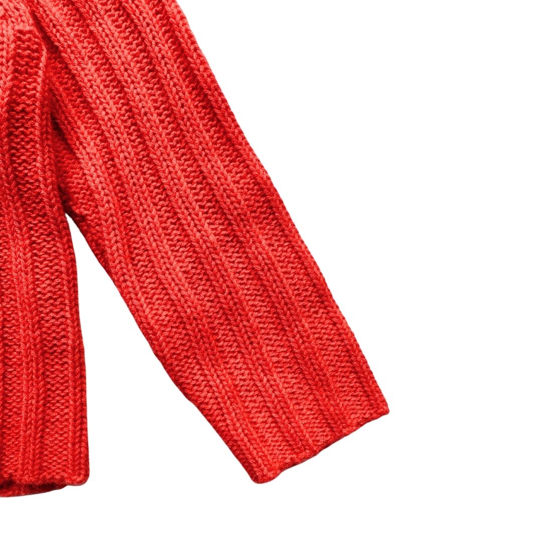 BONPOINT - Cardigan rose en laine et angora neuf - 12 mois