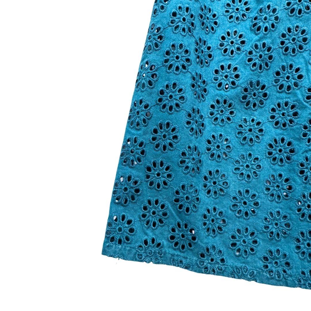 BONPOINT - Blouse bleu en dentelle - 3 ans