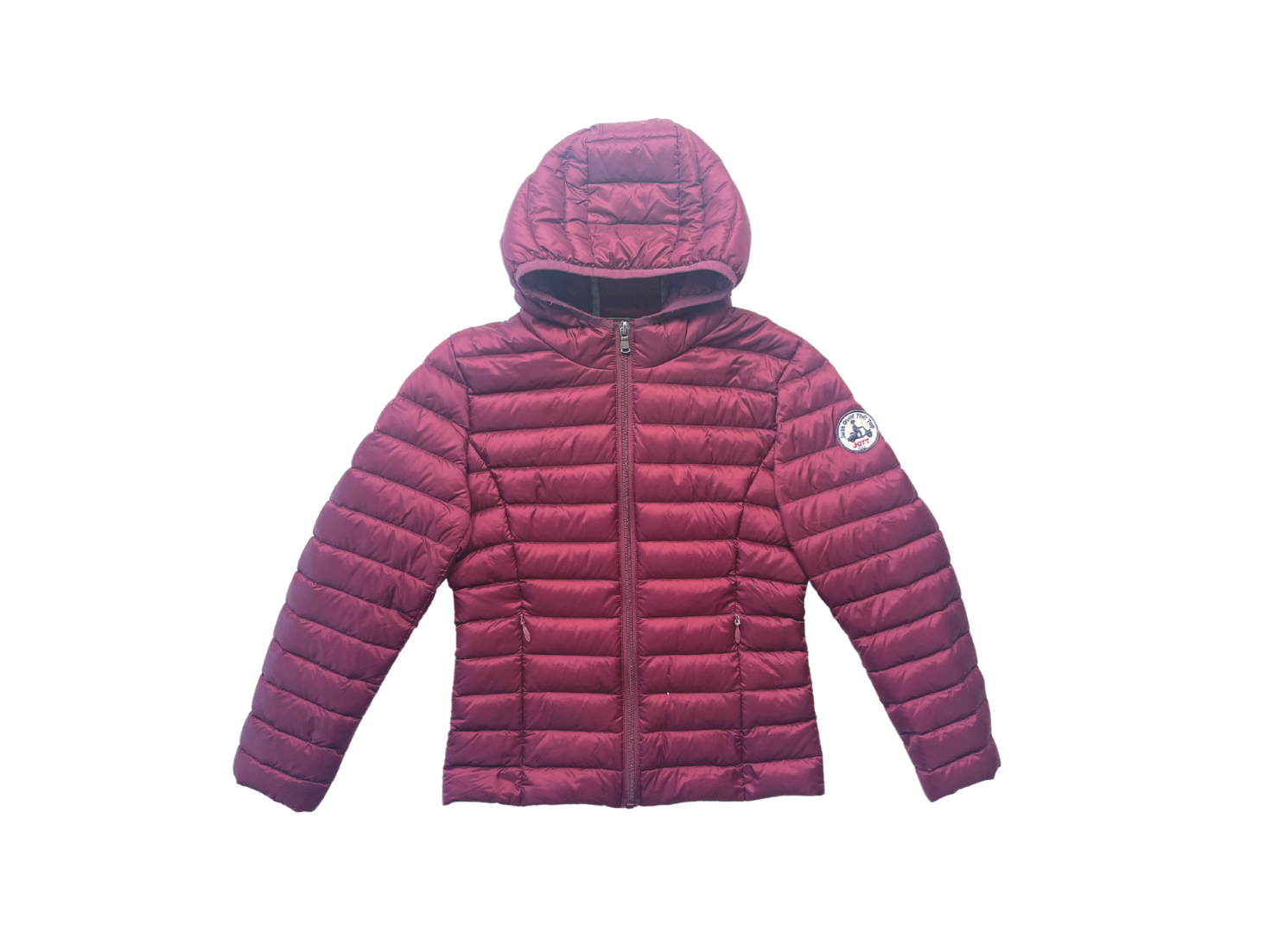 JOTT - Doudoune à capuche légère bordeaux - 8/10 ans