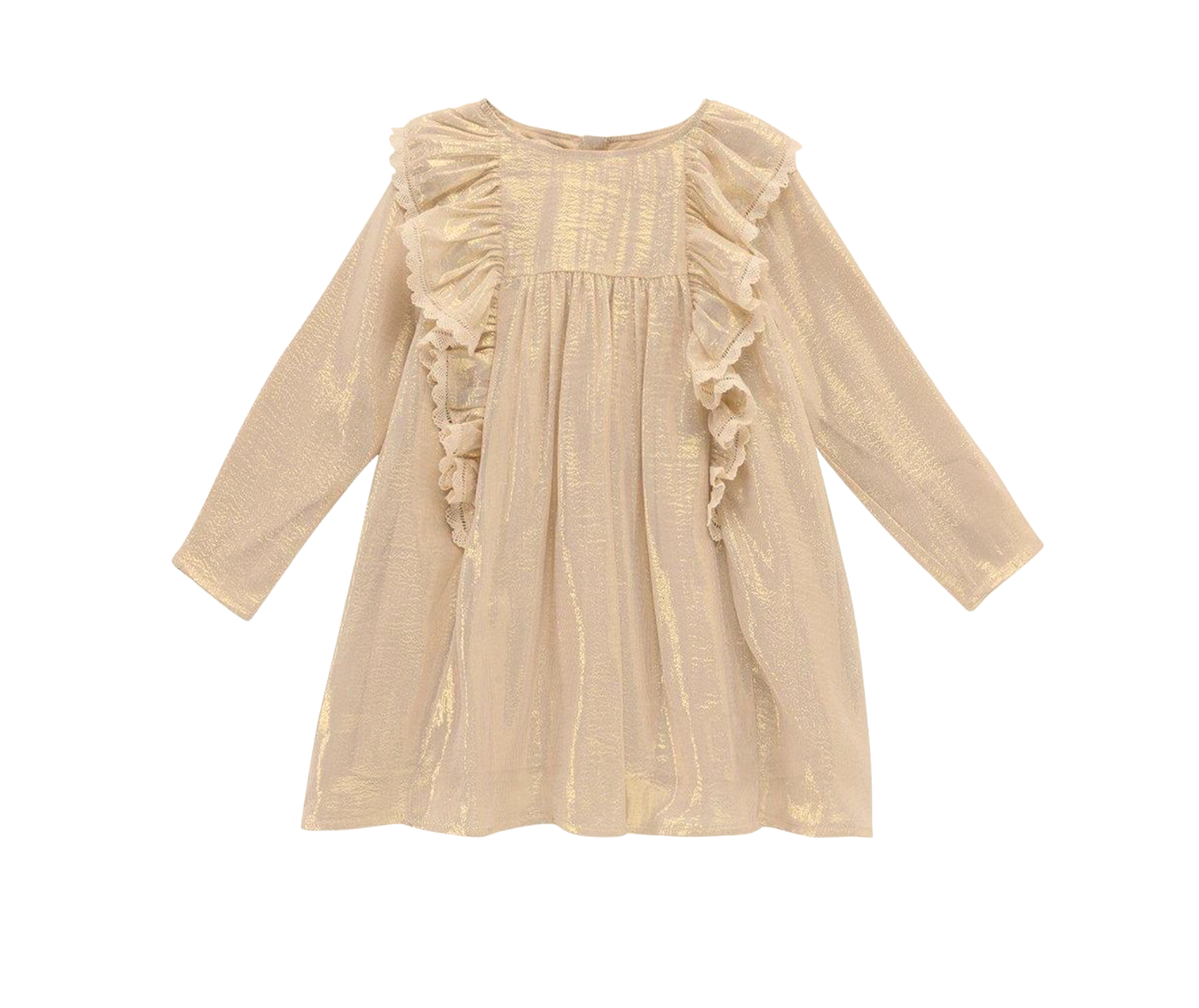 LOUISE MISHA - Robe en soie et fil d’or - 8 ans