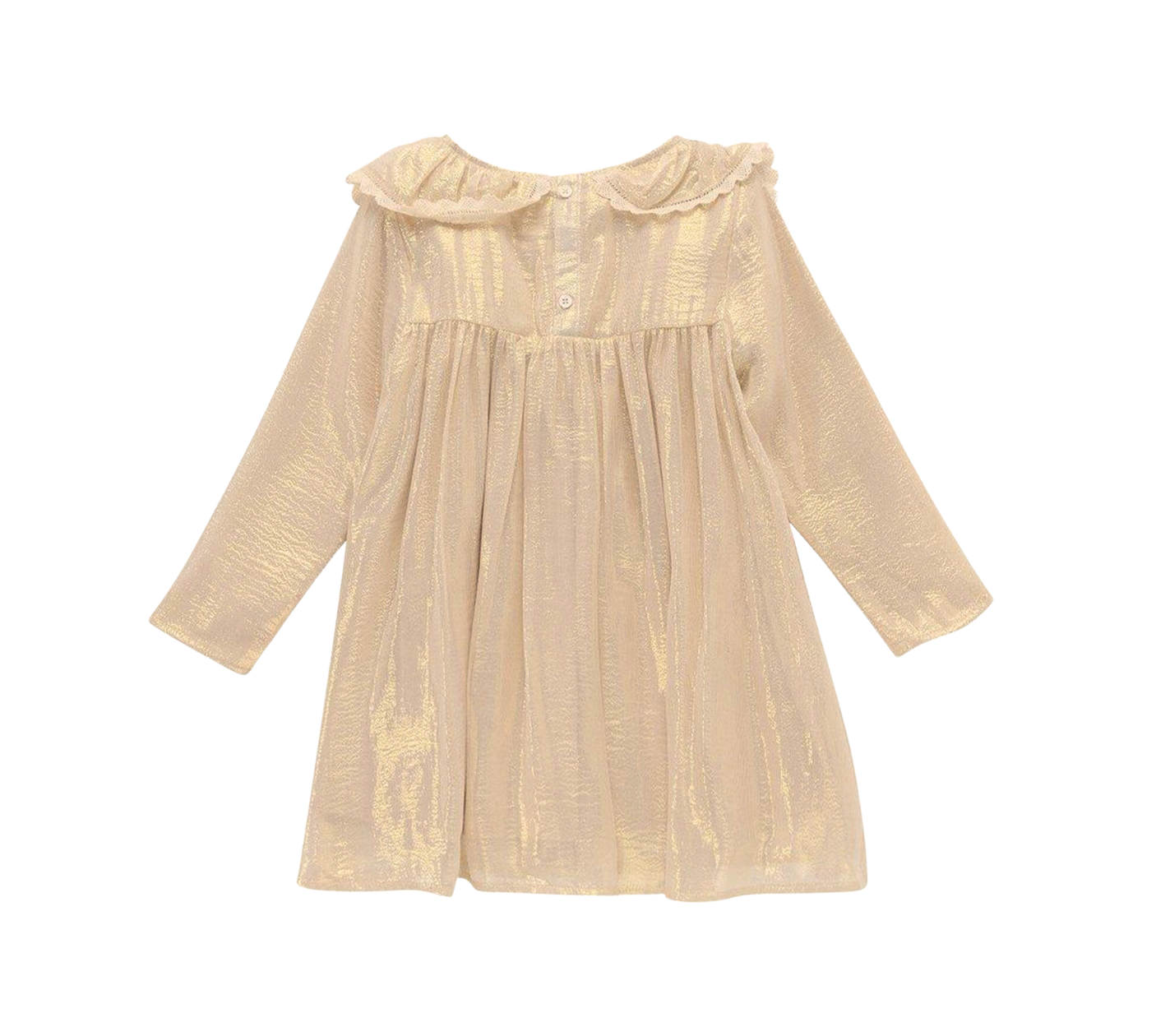 LOUISE MISHA - Robe en soie et fil d’or - 8 ans