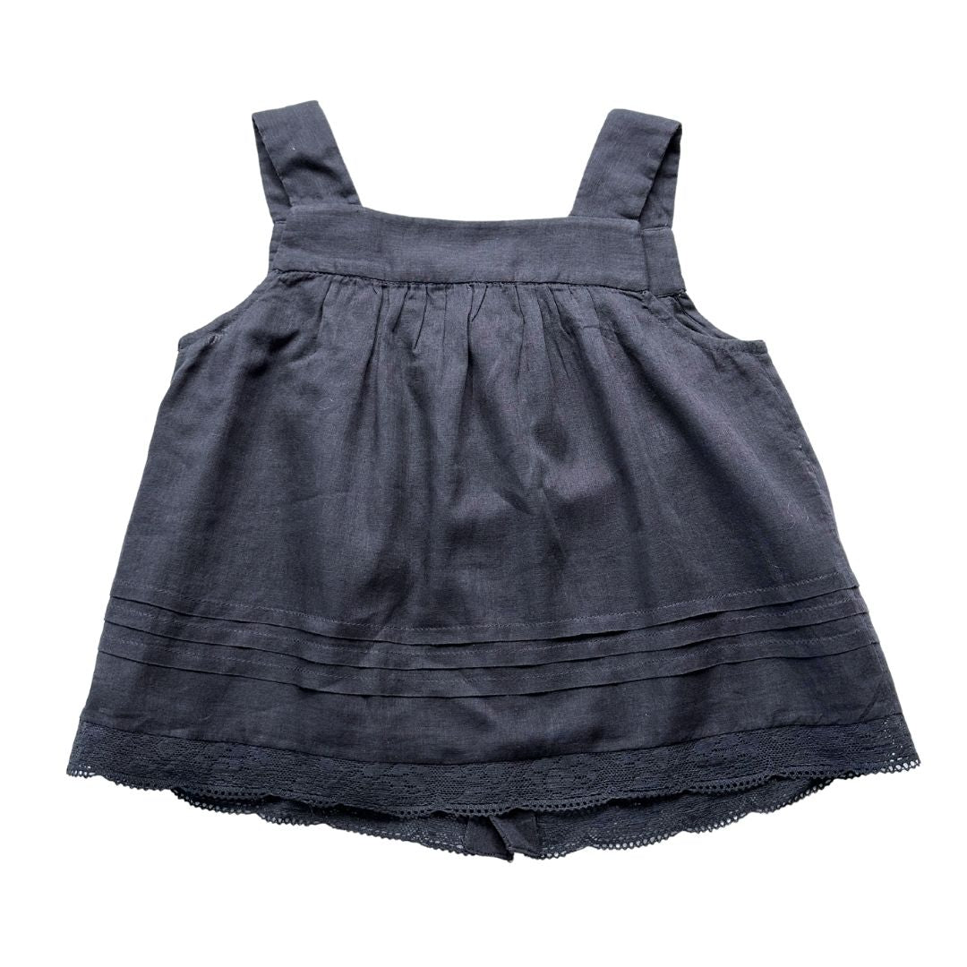 BONPOINT - Blouse grise - 4 ans