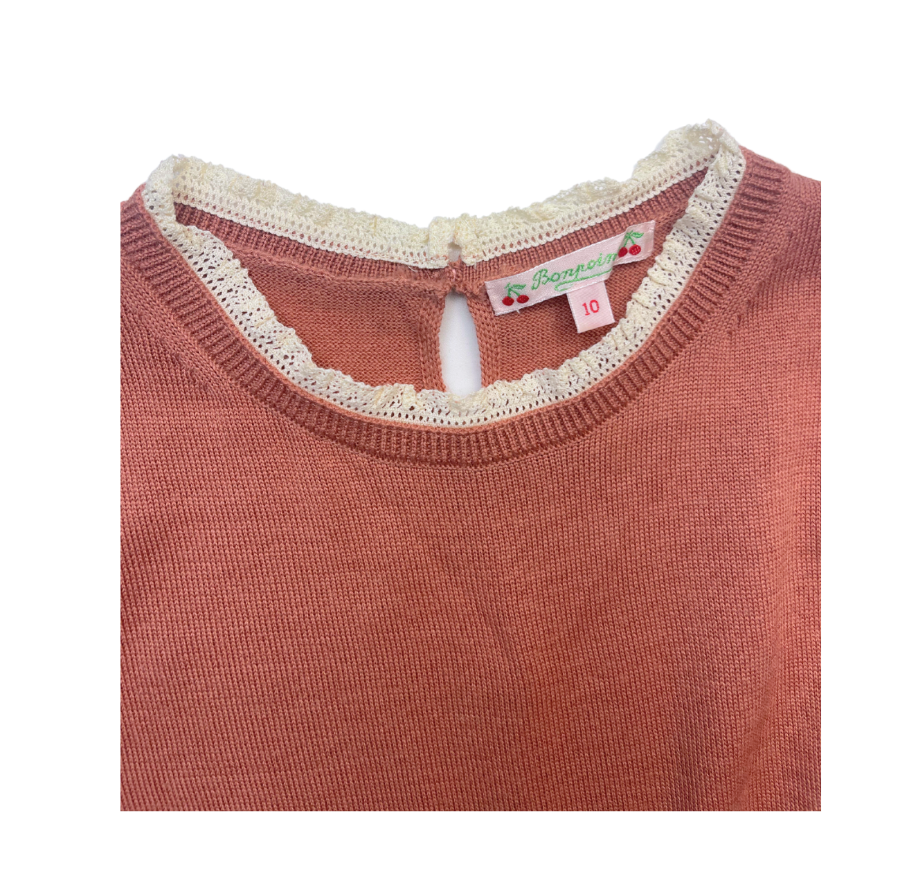 BONPOINT - Robe pull en laine - 10 ans