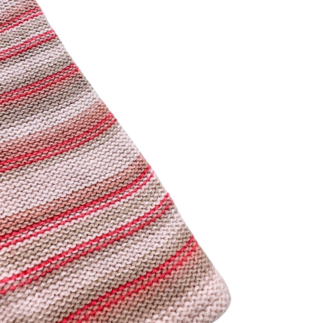 BONPOINT - Pink striped jumpsuit - 6 months