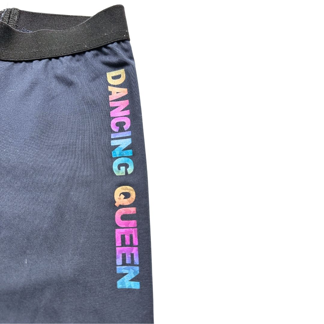 BONTON - Legging bleu marine "dancing queen" - 4 ans