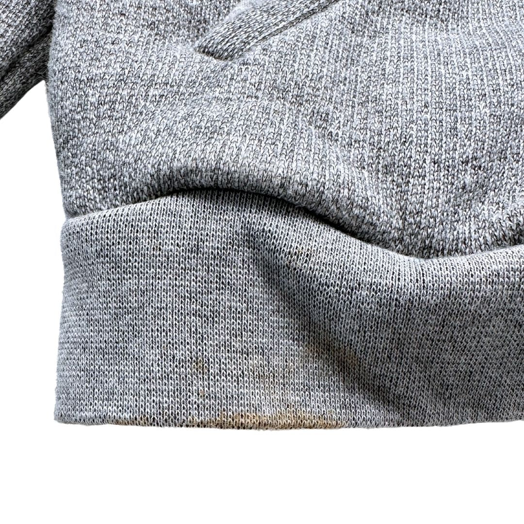 BONPOINT - Sweat gris zippé fourré - 6 ans