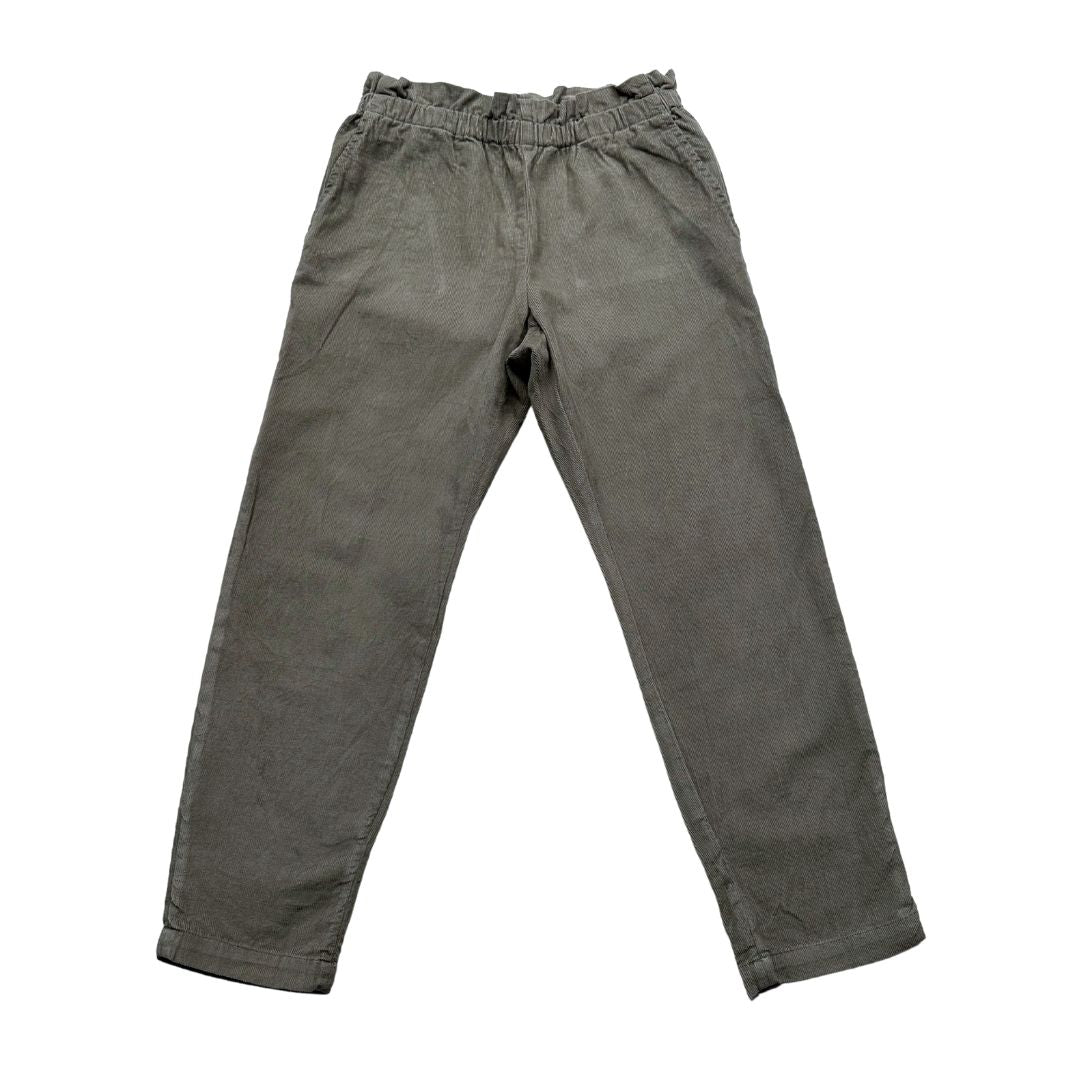 BONPOINT - Pantalon kaki effet velours neuf - 8 ans