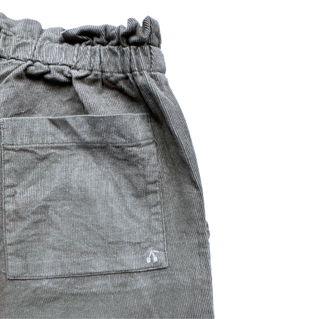 BONPOINT - Pantalon kaki effet velours neuf - 8 ans