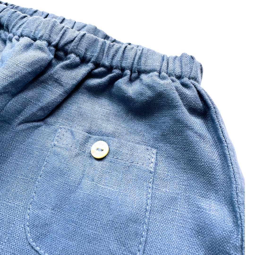TARTINE & CHOCOLAT - Blue pants - 3 months