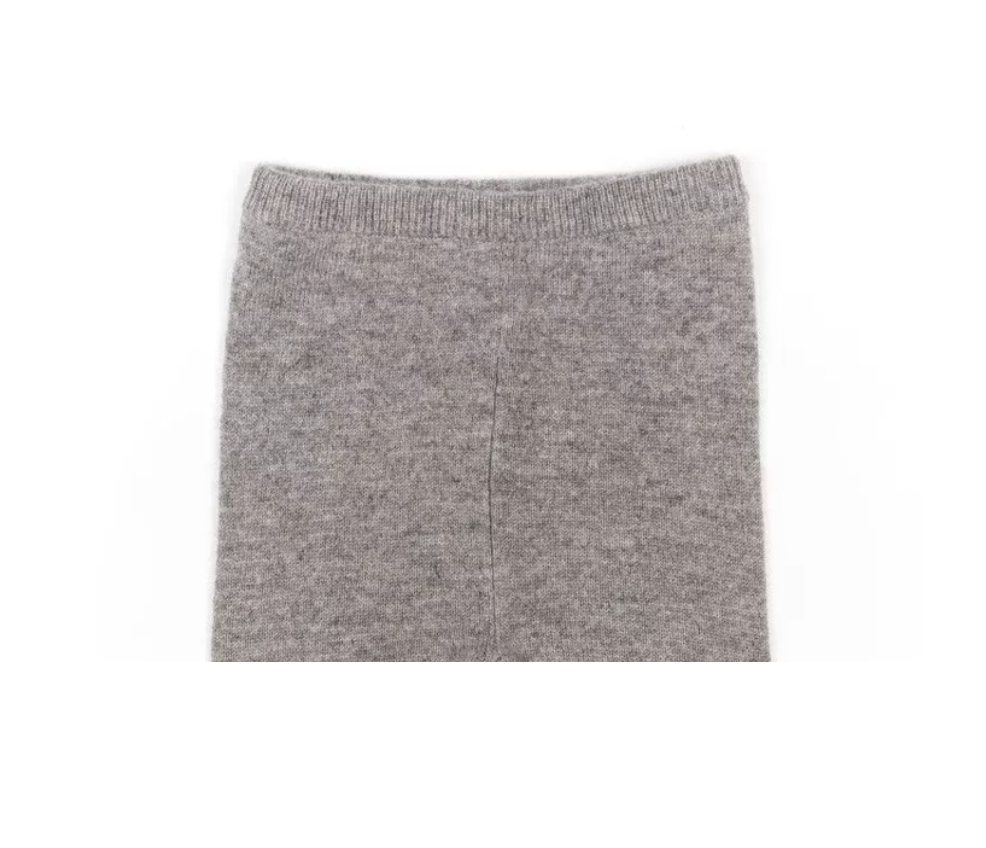 OSCAR ET VALENTINE - Legging en cachemire gris - 18 mois