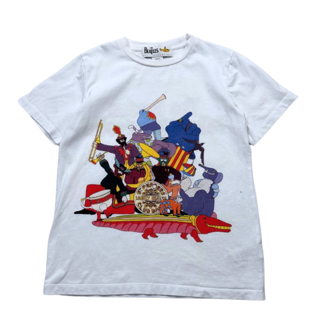 STELLA MCCARTNEY - T-shirt blanc "The Beatles" - 10 ans