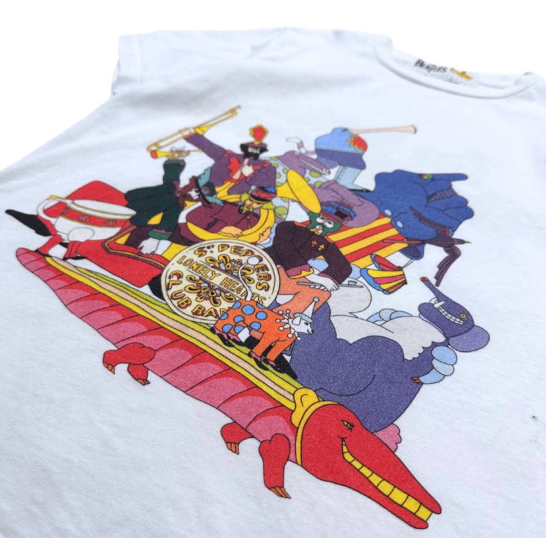 STELLA MCCARTNEY - T-shirt blanc "The Beatles" - 10 ans