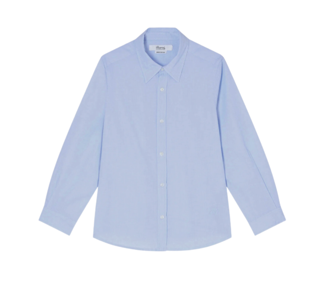 BONPOINT - Chemise bleue classique - 4 ans