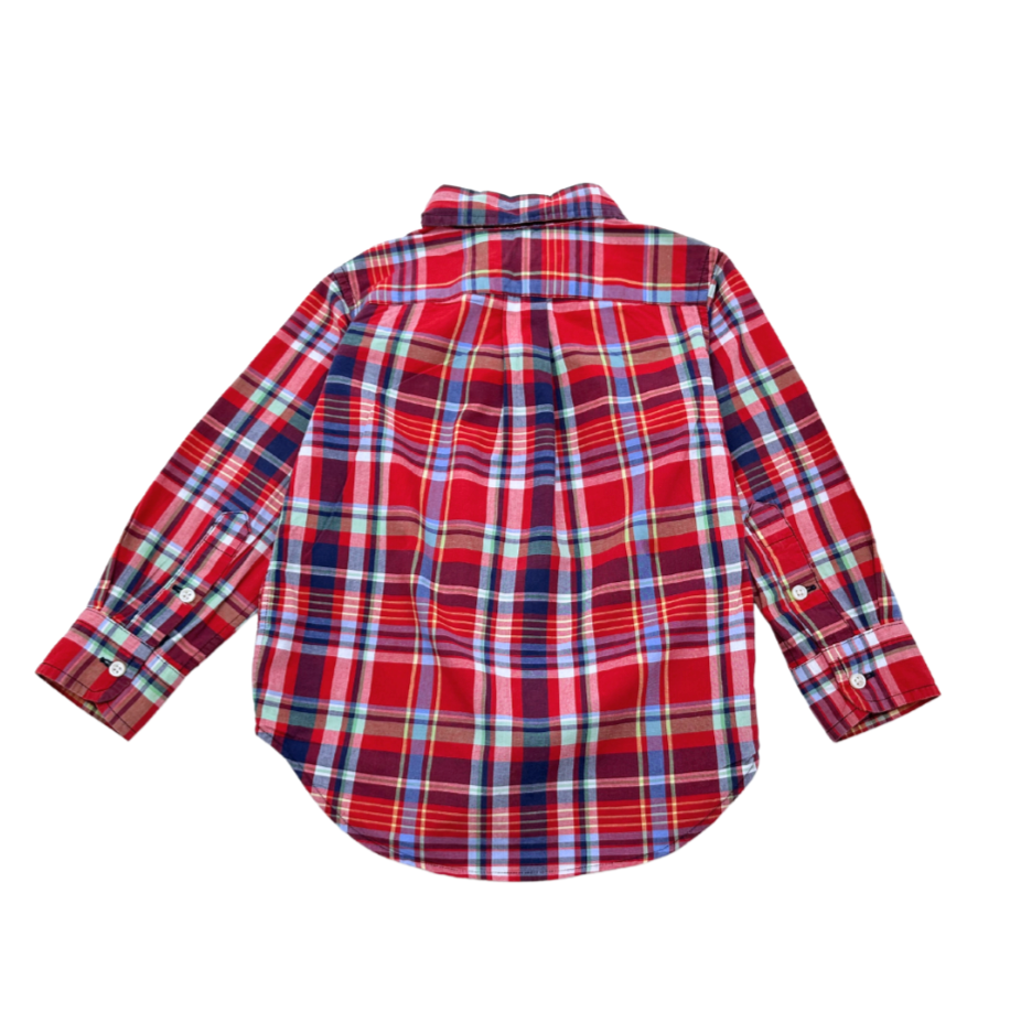 RALPH LAUREN - Chemise à carreaux - 2 ans