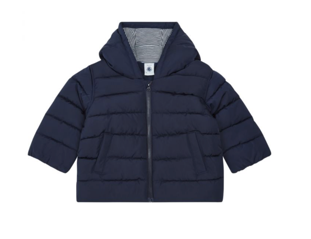 PETIT BATEAU - Doudoune bleu marine - 18 mois