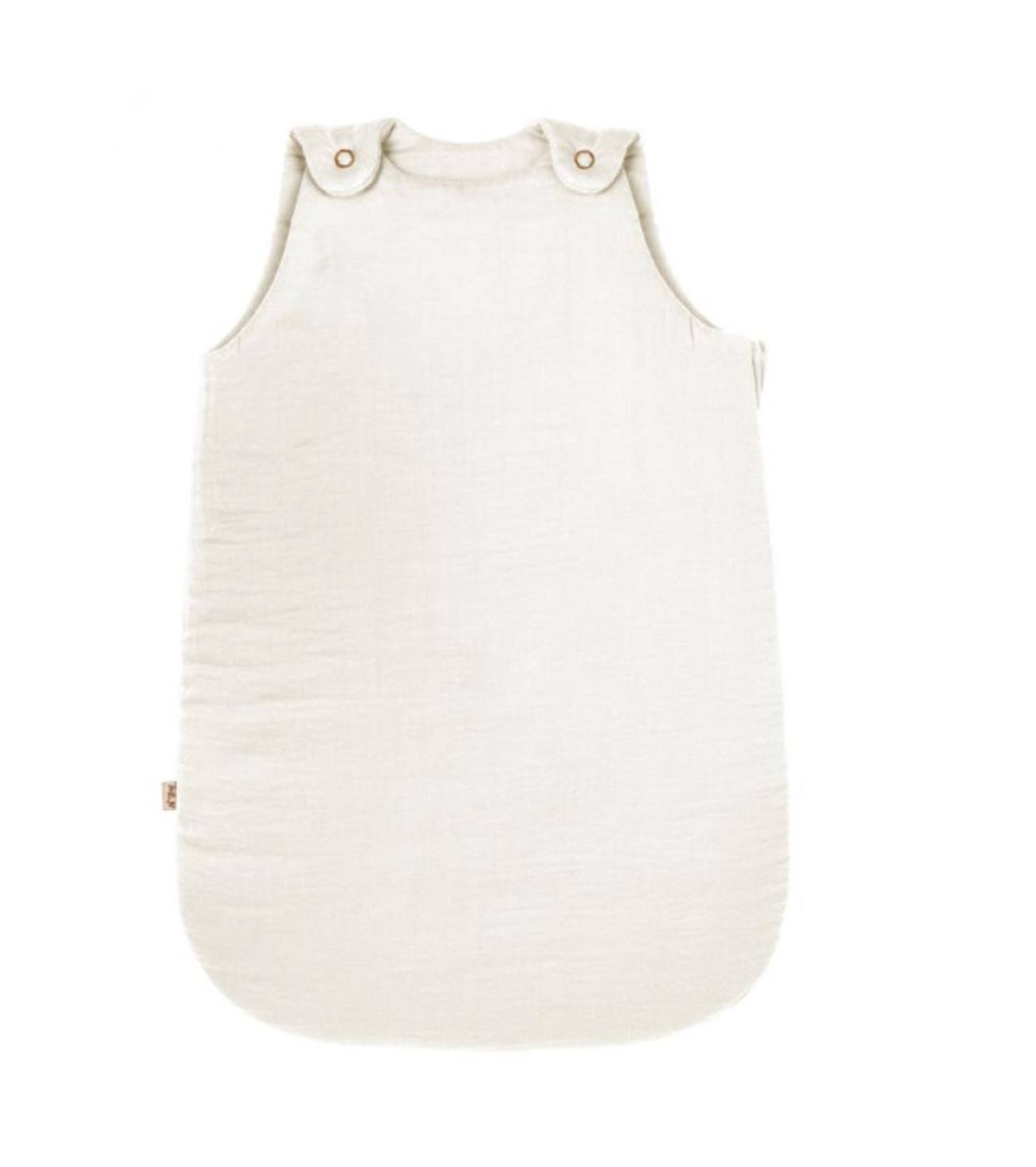 NUMERO 74 - Gigoteuse écrue en gaz de coton - 6/12 mois