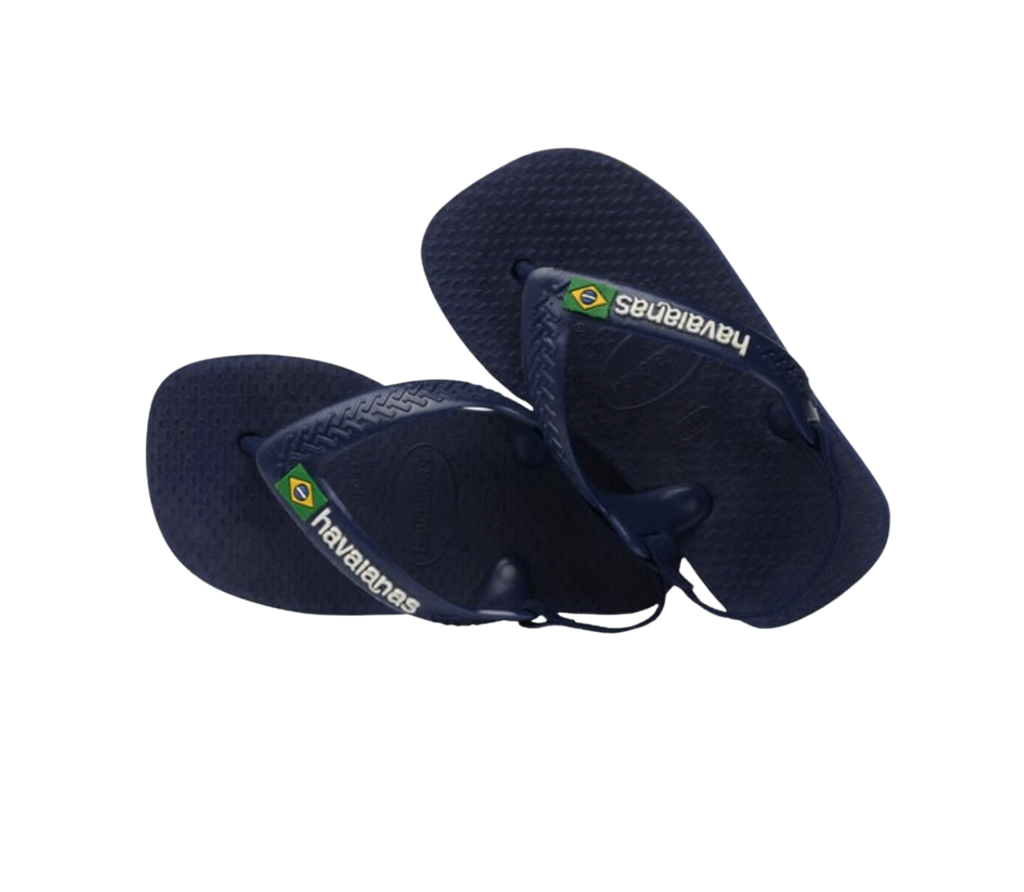 HAVAINAS - Tongs bleu marines avec élastique - 21