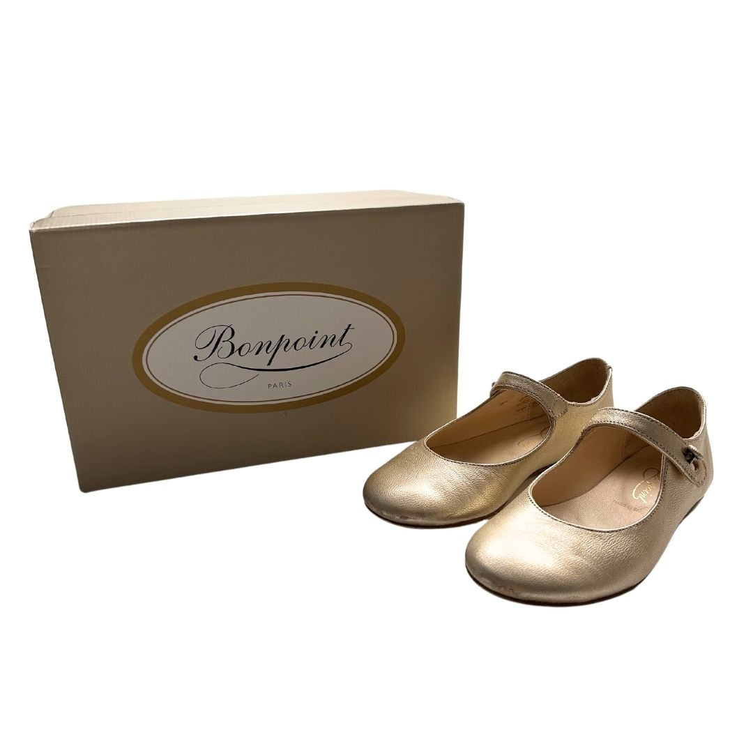 BONPOINT - Ballerines dorées - 27