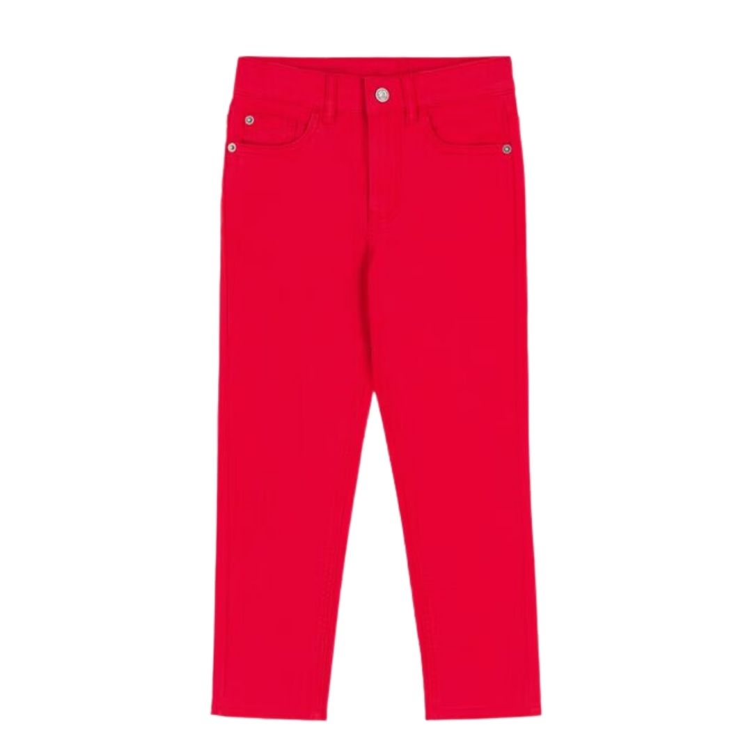 PETIT BATEAU - Jean rouge - 5 ans