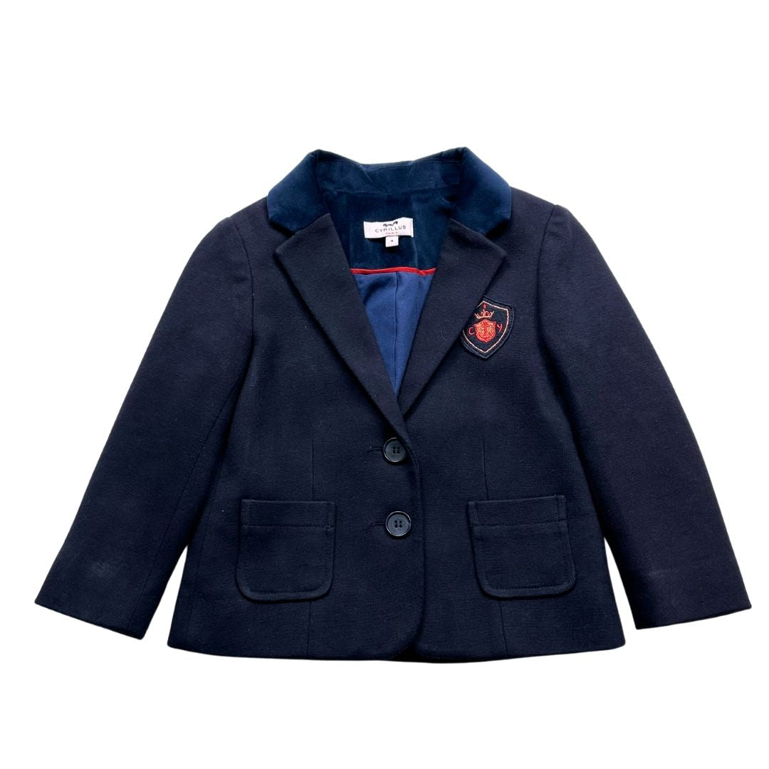 CYRILLUS - Veste blazer noire - 4 ans