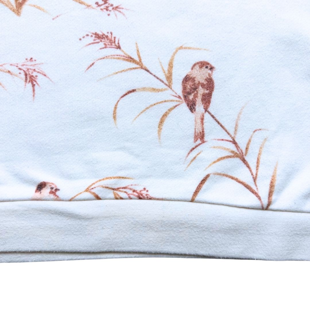 Cyrillus - sweat blanc avec imprimés - 16 ans