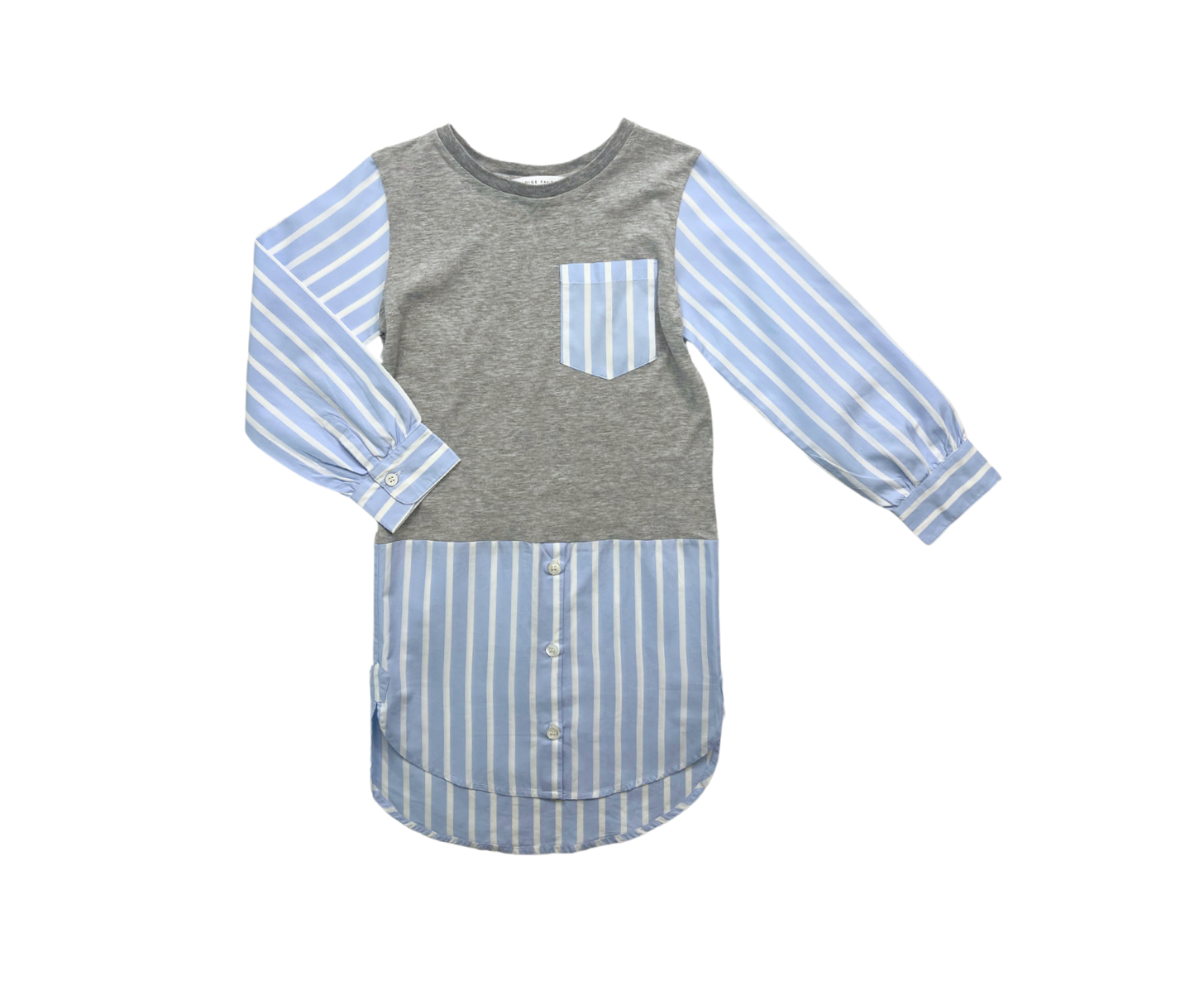 CANDICE FAUCHON - Chemise de nuit bi-matière - 6 ans