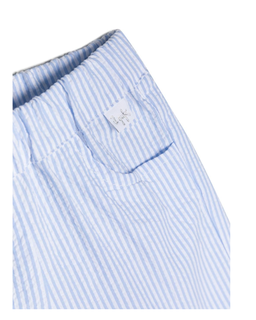 IL GUFO - Pantalon rayé en lin - 8 ans