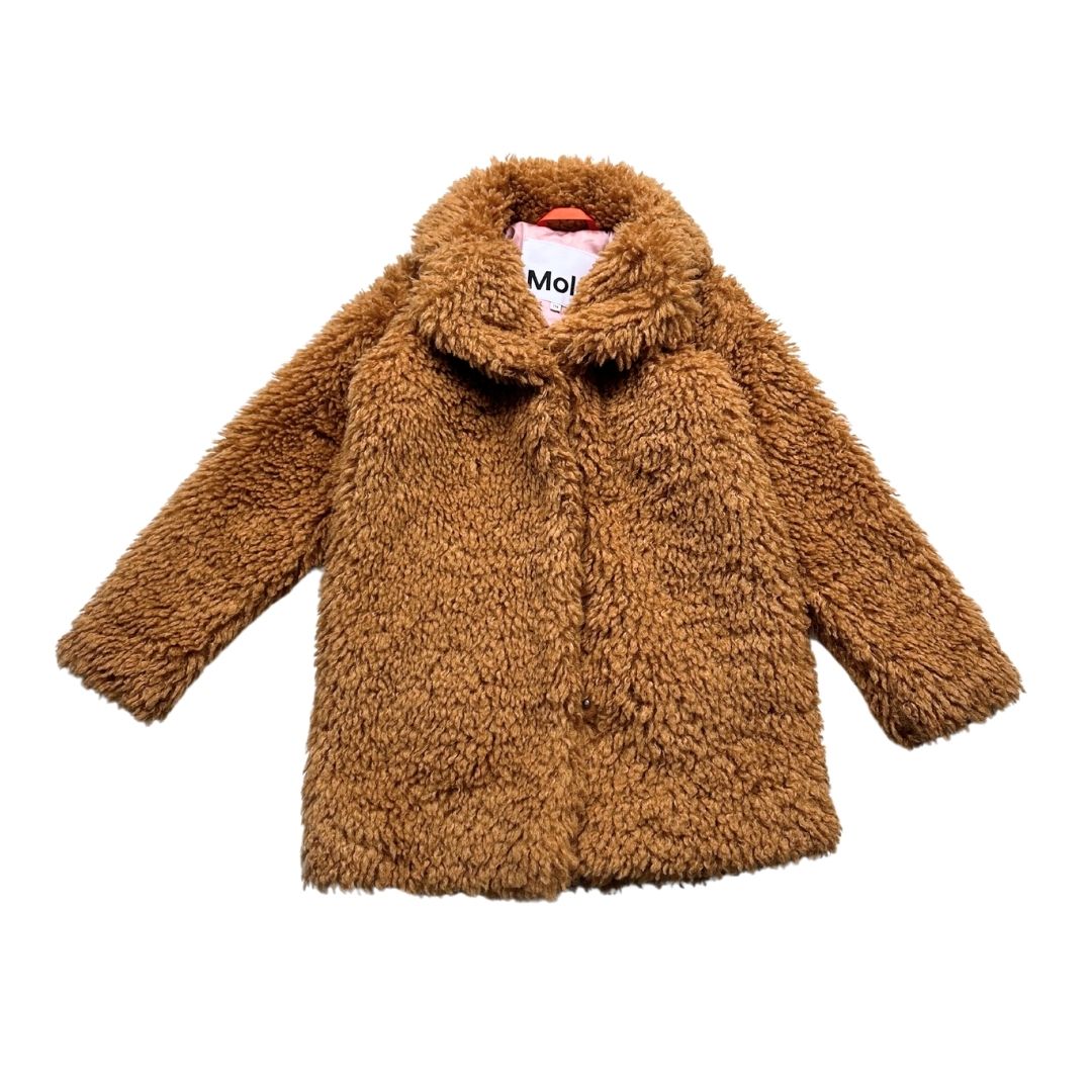 MOLO - Manteau en fourrure marron - 6 ans