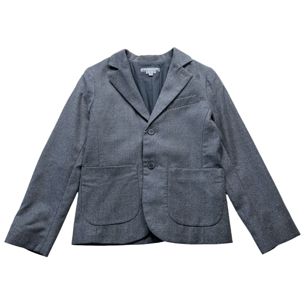 BONPOINT - Blazer en laine gris - 8 ans